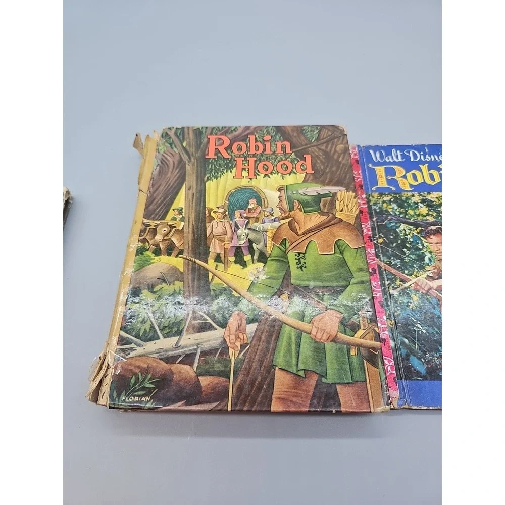 Robin Hood by  Howard Pyle, Whitman Publishind # 2137– 1940 & Disney Book